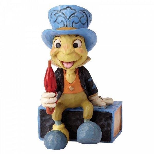 Jiminy Cricket on Match Box Mini Figurine (Disney Traditions by Jim Shore) - Gallery Gifts Online 