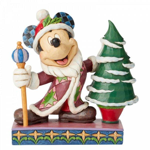 Jolly Ol St Mick (Mickey Mouse Father Christmas) (Disney Traditions by Jim Shore) - Gallery Gifts Online 
