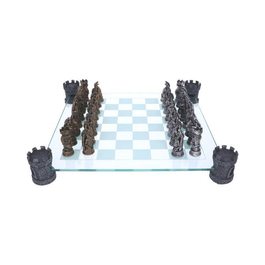 Kingdom Of The Dragon Chess Set (Nemesis Now) - Gallery Gifts Online 