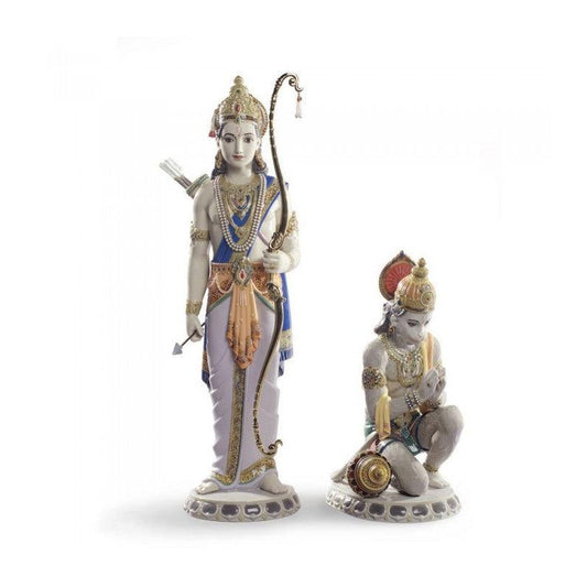 Lakshman and Hanuman (Lladro) - Gallery Gifts Online 