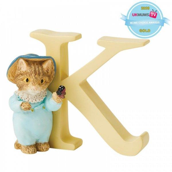 Letter K - Tom Kitten (Beatrix Potter) - Gallery Gifts Online 