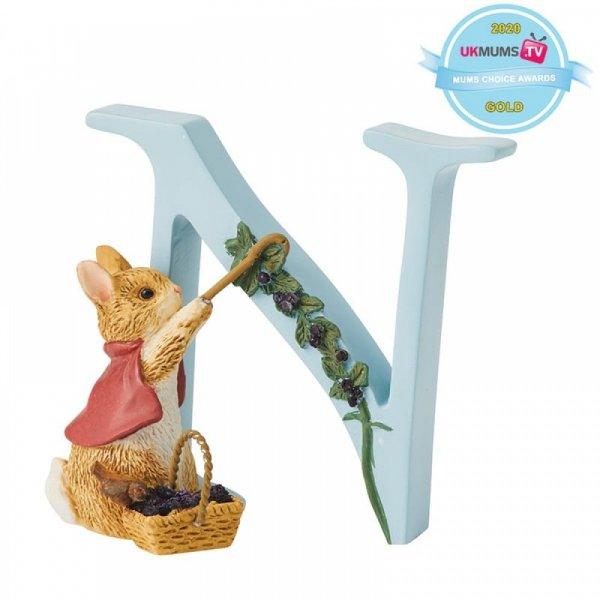 Letter N - Cotton Tail (Beatrix Potter) - Gallery Gifts Online 