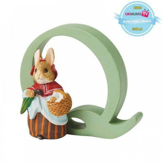 Letter Q - Mrs Rabbit (Beatrix Potter) - Gallery Gifts Online 