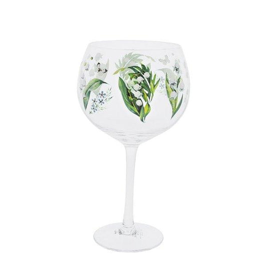Lily Valley Copa Gin Glass (Ginology) - Gallery Gifts Online 