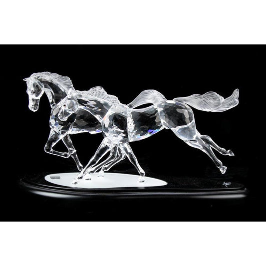 Limited Edition 2001 Wild Horses (Swarovski) - Gallery Gifts Online 