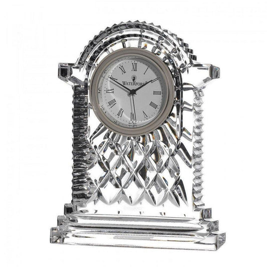 Lismore Carriage Clock (Waterford Crystal) - Gallery Gifts Online 