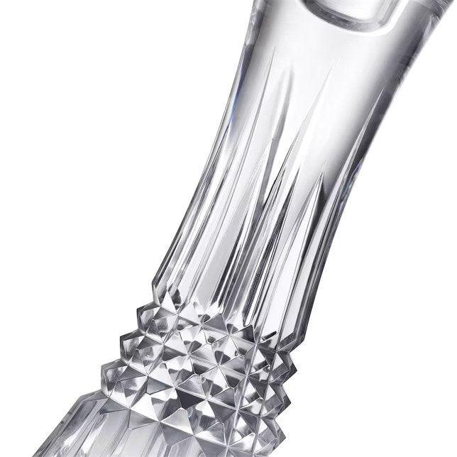 Lismore Diamond Candlestick Pair (7") (Waterford Crystal) - Gallery Gifts Online 