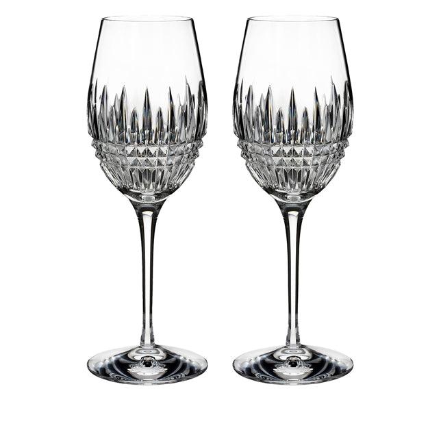 Lismore Diamond Essence Wine Set of 2 (Waterford Crystal) - Gallery Gifts Online 