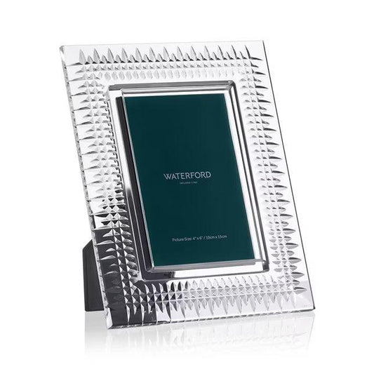 Lismore Diamond Frame 4x6 (Waterford Crystal) - Gallery Gifts Online 