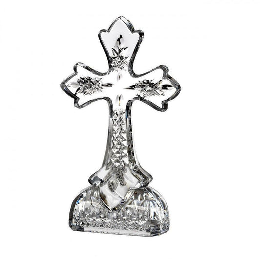 Lismore Standing Cross (Waterford Crystal) - Gallery Gifts Online 