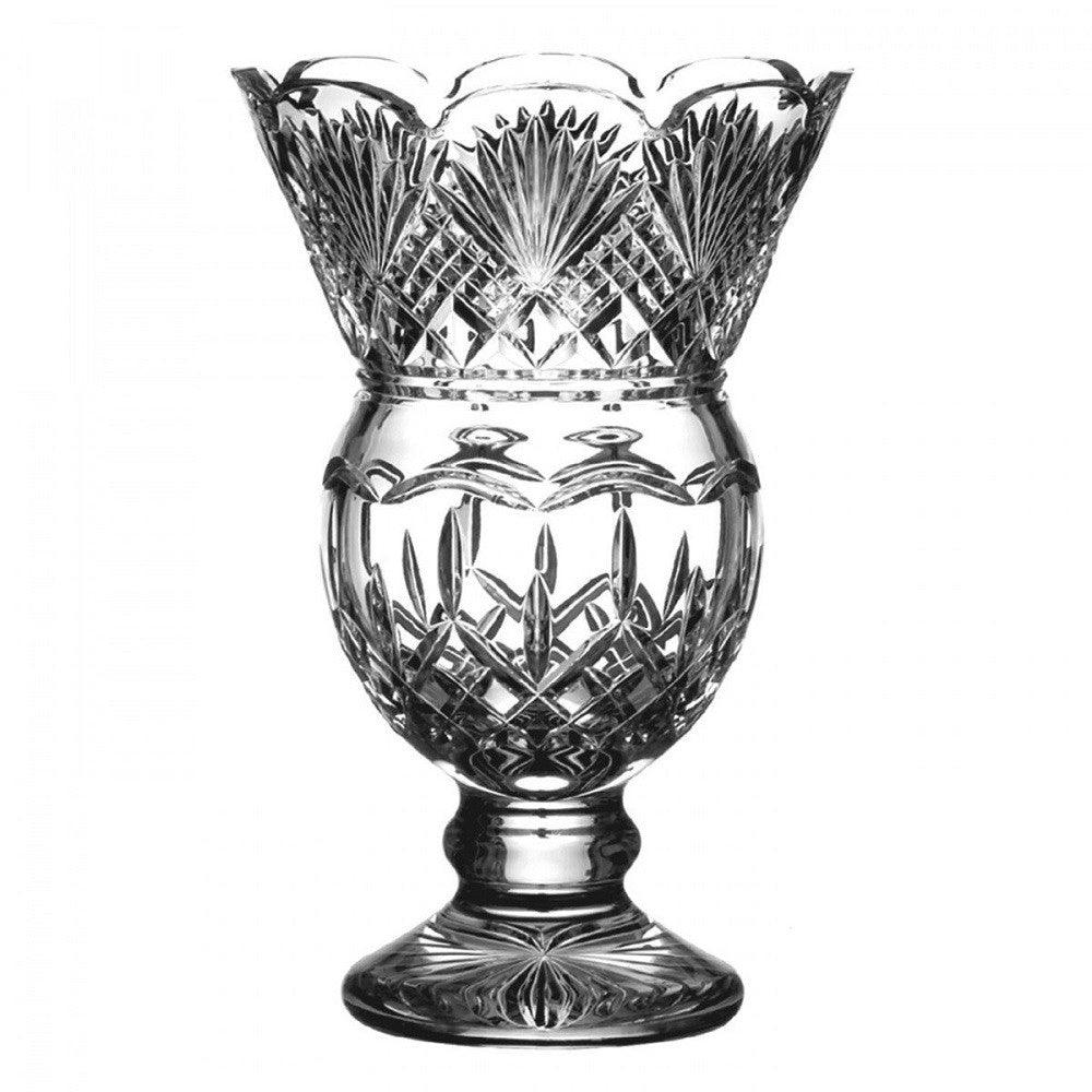 Lismore Thistle Vase 13" (Waterford Crystal) - Gallery Gifts Online