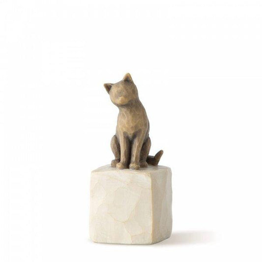 Love my Cat (dark) (Willow Tree) - Gallery Gifts Online 