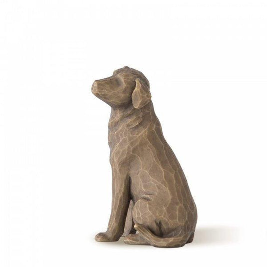 Love My Dog (dark) (Willow Tree) - Gallery Gifts Online 