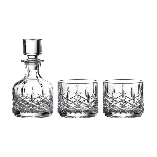 Markham Stacking Decanter and Tumbler Set (Waterford Crystal) - Gallery Gifts Online 