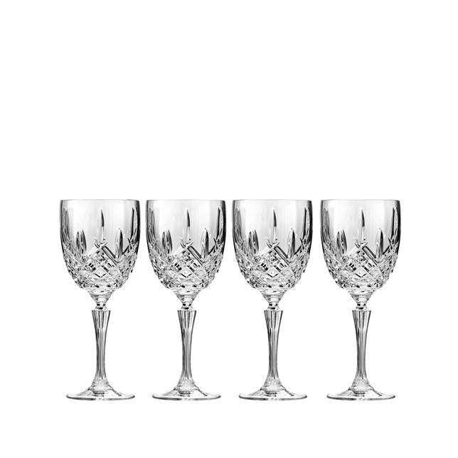 Marquis by Waterford Markham Goblet, Set of 4 (Waterford Crystal) - Gallery Gifts Online 