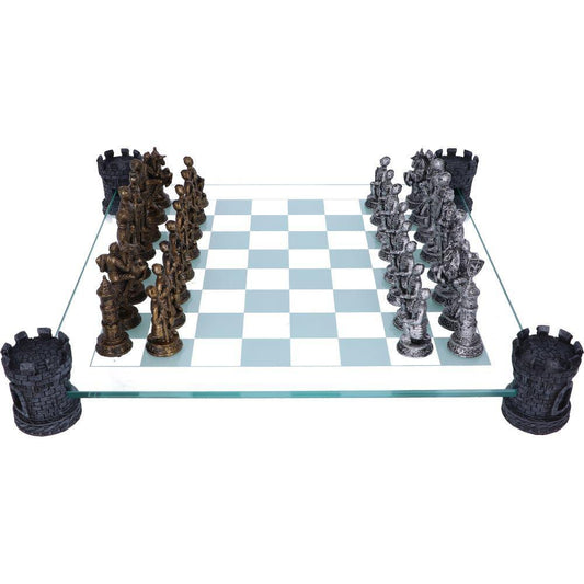 Medieval Knight Chess Set (Nemesis Now) - Gallery Gifts Online 