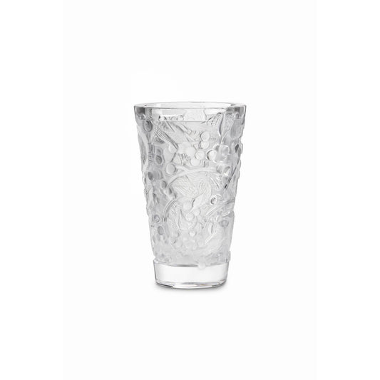 Merles Et Raisins Vase Medium Size (Lalique) - Gallery Gifts Online 
