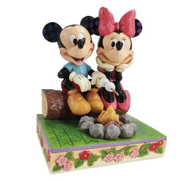 Mickey & Minnie Campfire (Disney Traditions by Jim Shore) - Gallery Gifts Online 