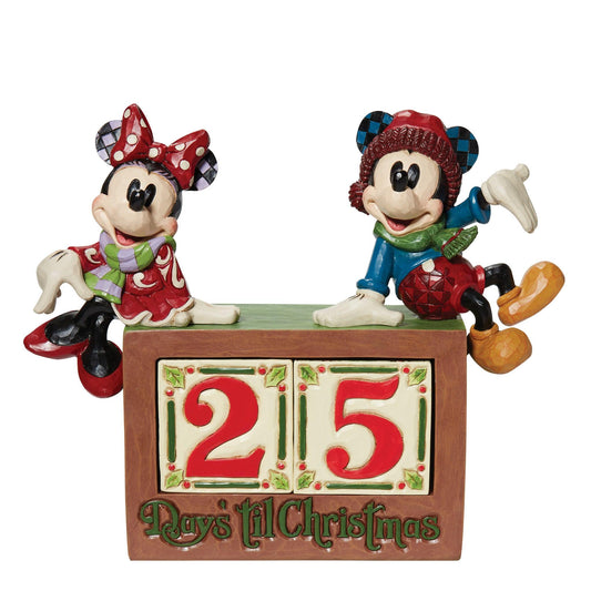 Mickey & Minnie Mouse Christmas Calendar - Gallery Gifts Online 