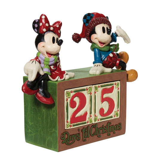 Mickey & Minnie Mouse Christmas Calendar - Gallery Gifts Online 