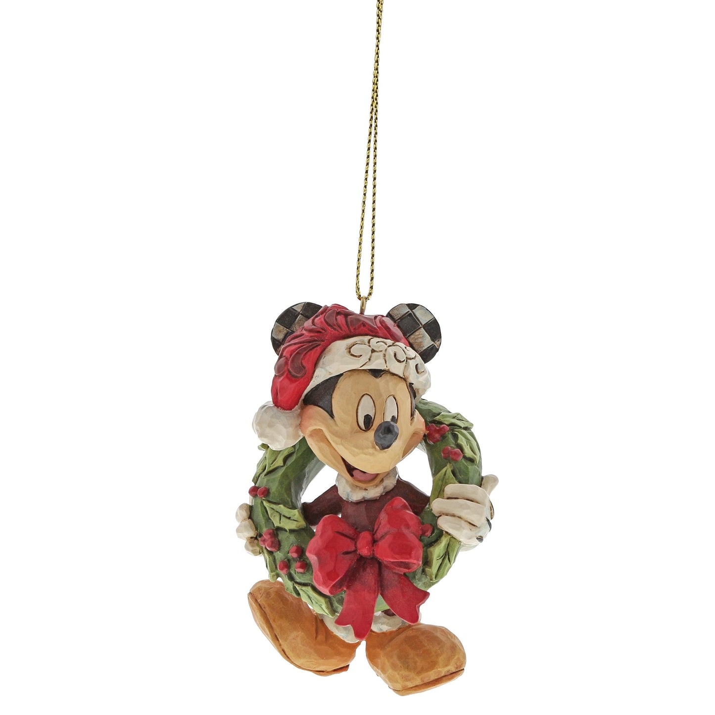 Mickey Mouse Hanging Ornament (Disney Traditions by Jim Shore) - Gallery Gifts Online 