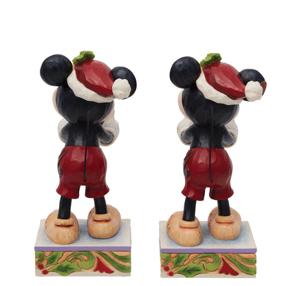 Mickey Mouse Secret Santa Figurine - Gallery Gifts Online 