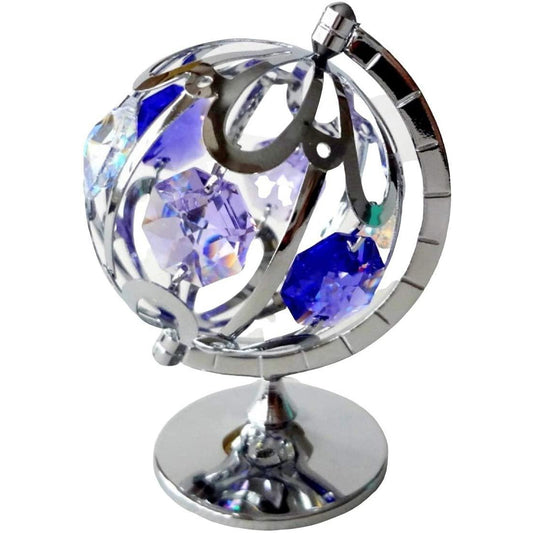Mini Spinning Globe (Crystal World) - Gallery Gifts Online 