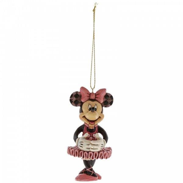 Minnie Mouse Nutcracker Hanging Ornament (Disney Traditions by Jim Shore) - Gallery Gifts Online 