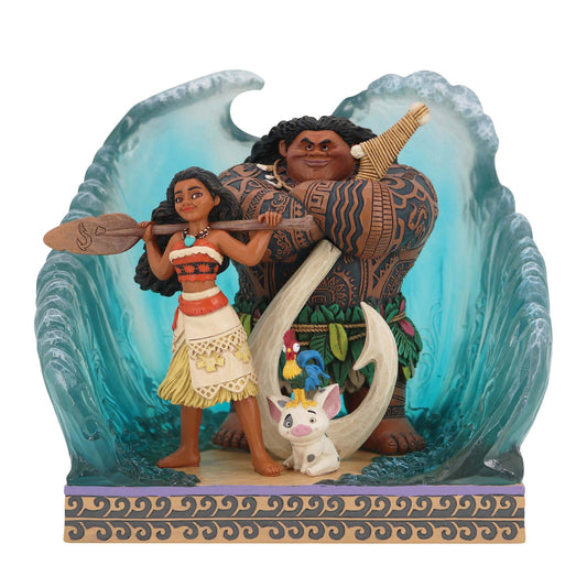 Moana Movie Poster Carved by Heart - Gallery Gifts Online 