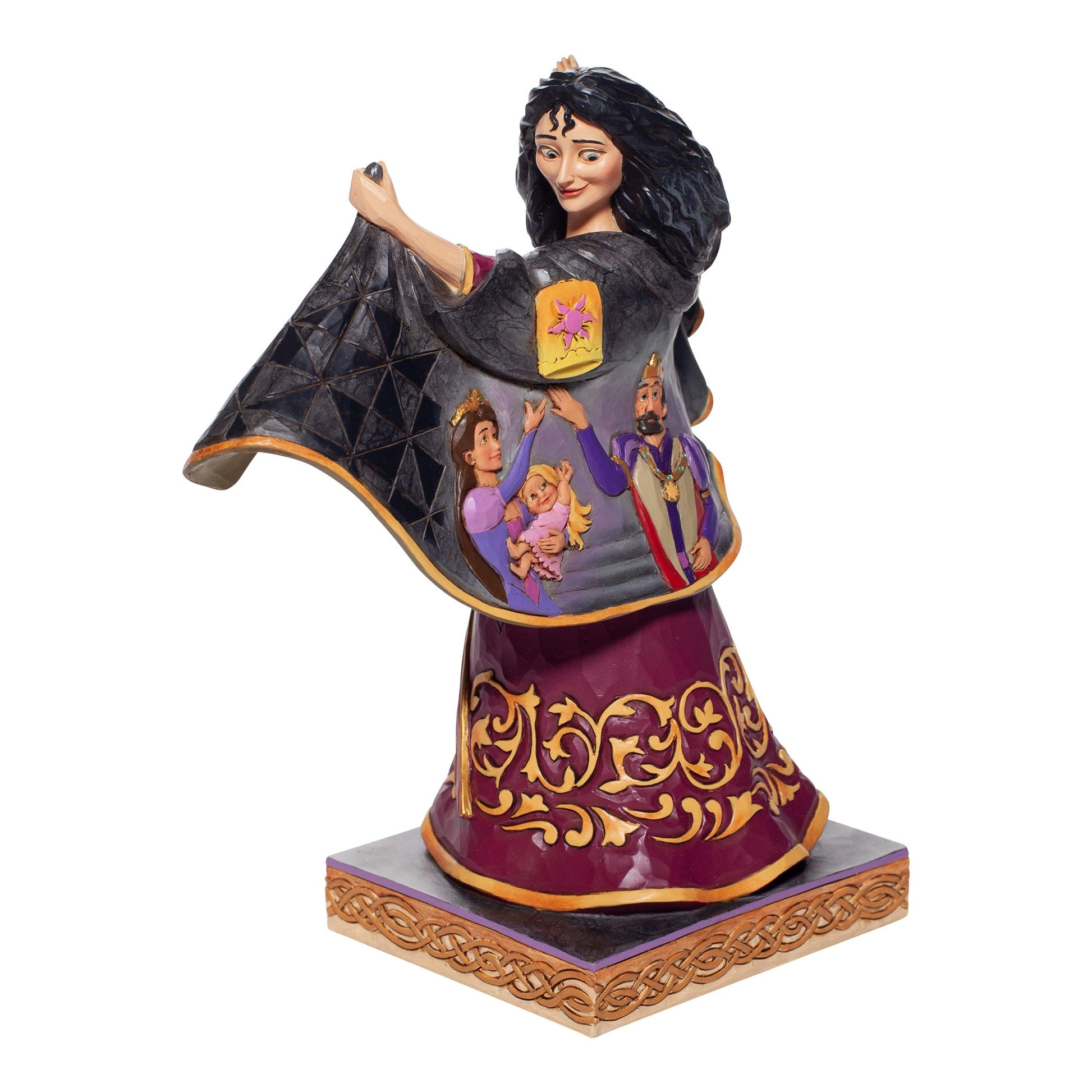 Mother Gothel with Rapunzel Scene Figurine (Disney Traditions by Jim Shore) - Gallery Gifts Online 