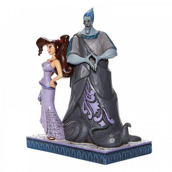 Moxie and Menace - Meg and Hades Figurine (Disney Traditions by Jim Shore) - Gallery Gifts Online 