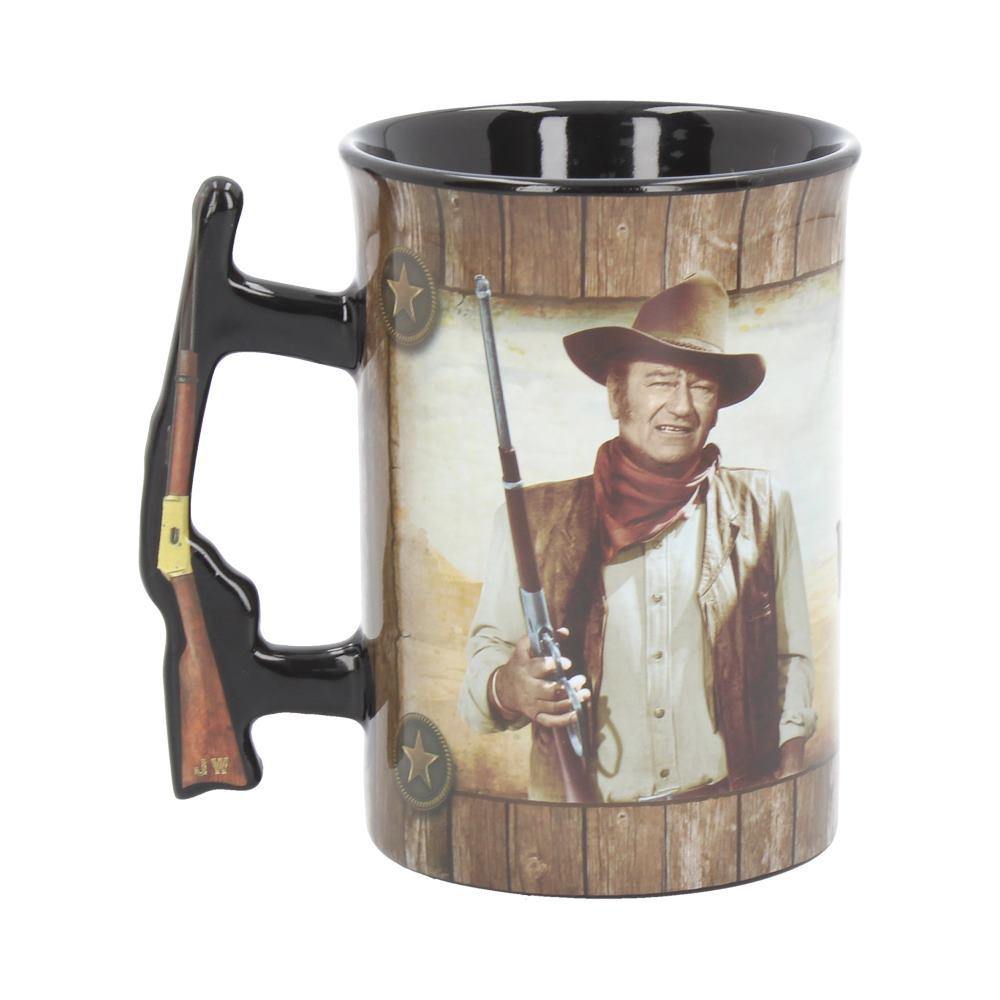 Mug - John Wayne - A Mans Gotta Do 6oz (Nemesis Now) - Gallery Gifts Online 