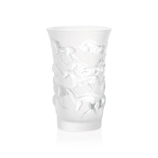 Mustang Vase Clear (Lalique) - Gallery Gifts Online 