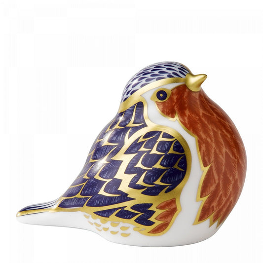 Old Imari - Robin (Royal Crown Derby) - Gallery Gifts Online 