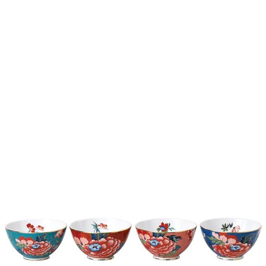 Paeonia Blush Ice Cream Bowl 11cm, Set of 4 (Wedgwood) - Gallery Gifts Online 