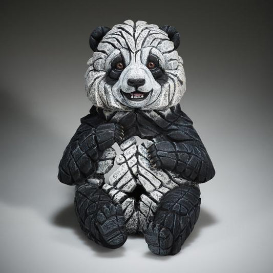 Panda Cub Sculpture (Edge Sculpture by Matt Buckley) - Gallery Gifts Online 