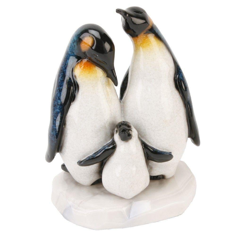Penguin Family Stone (Widdop) - Gallery Gifts Online 