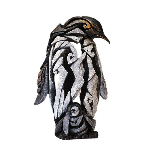 Penguin with Chick Sculpture (Edge Sculpture by Matt Buckley) - Gallery Gifts Online 