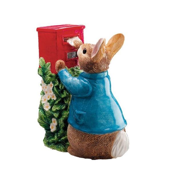 Peter Rabbit Posting a Letter Money Bank (Beatrix Potter) - Gallery Gifts Online 