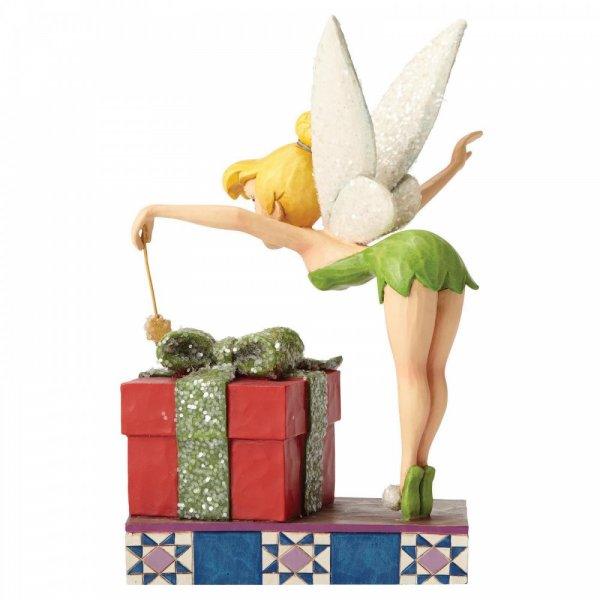Pixie Dusted Present (Tinker Bell Figurine) (Disney Traditions by Jim Shore) - Gallery Gifts Online 