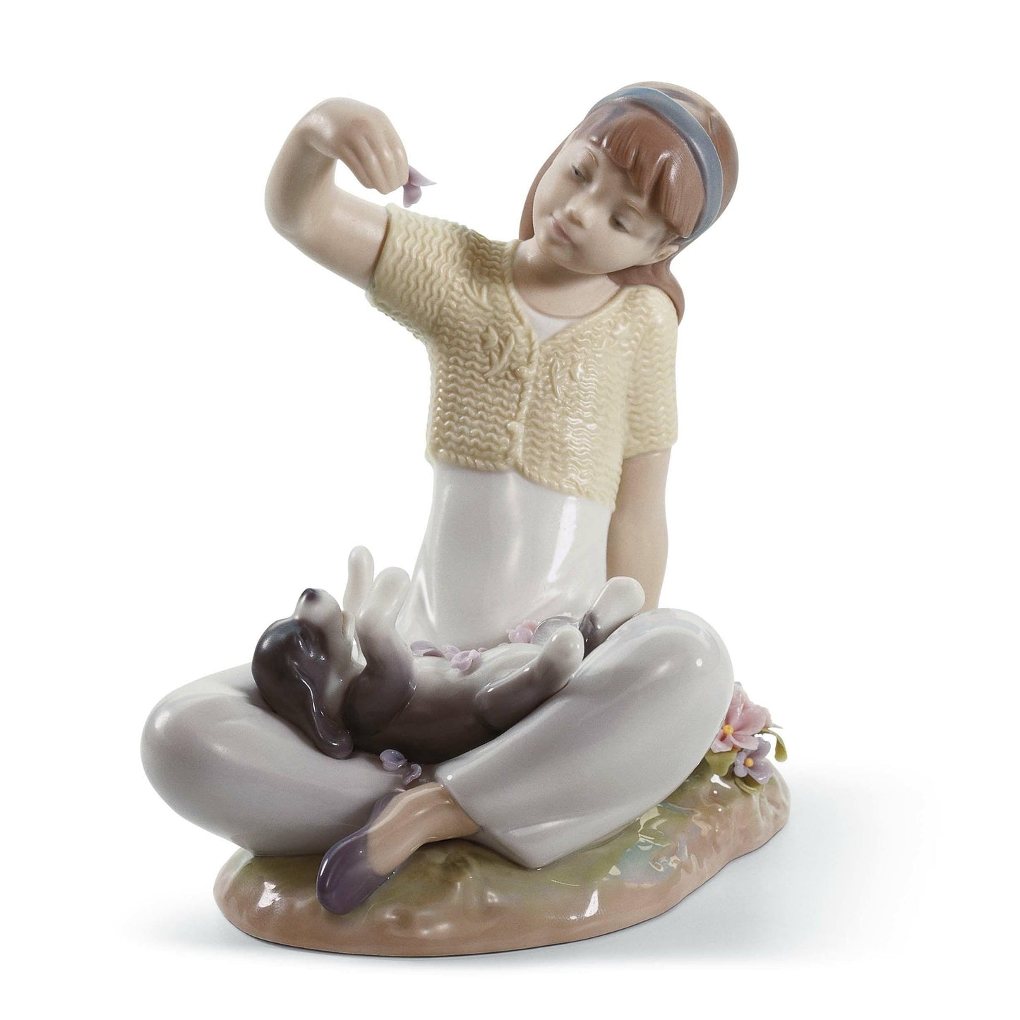 Playtime with Petals (Lladro) - Gallery Gifts Online 