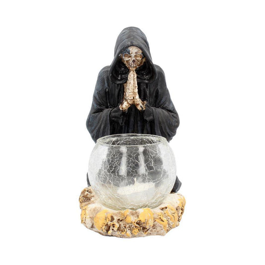 Reapers Prayer Candle Holder (Nemesis Now) - Gallery Gifts Online 