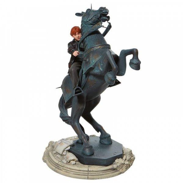 Ron on a Chess Horse Masterpiece Figurine (Noble) - Gallery Gifts Online 