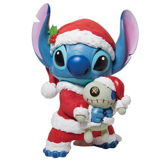 Santa Stitch Statement Figurine (Disney Showcase Collection) - Gallery Gifts Online 