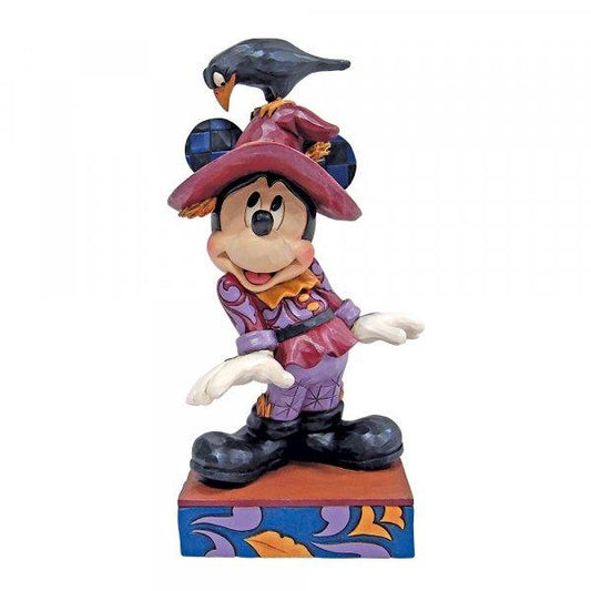 Scarecrow Mickey Figurine (Disney Traditions by Jim Shore) - Gallery Gifts Online 
