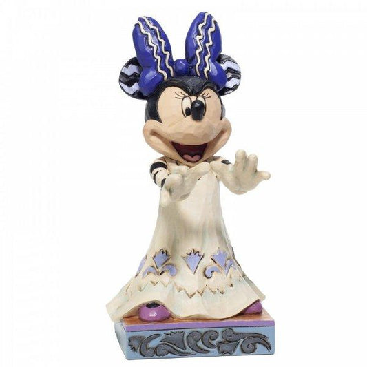 Scream Queen (Halloween Minnie Mouse Figurine) (Disney Traditions by Jim Shore) - Gallery Gifts Online 