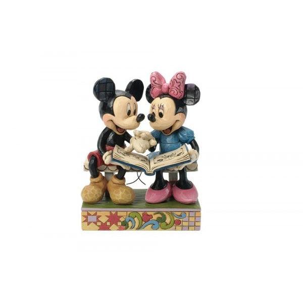 Sharing Memories - Mickey & Minnie Mouse Figurine (Disney Traditions by Jim Shore) - Gallery Gifts Online 