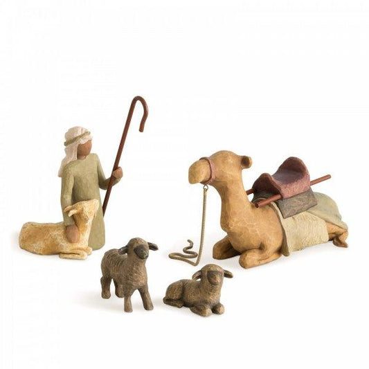 Shepherd and Stable Animals (Willow Tree) - Gallery Gifts Online 