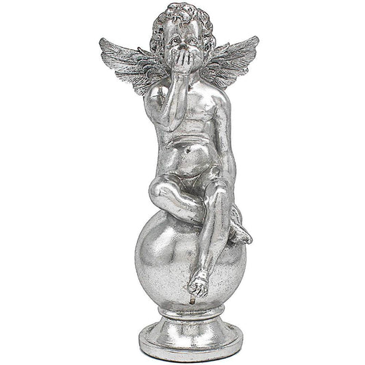 Silver Art - Cherub Blowing Kiss (Leonardo) - Gallery Gifts Online 