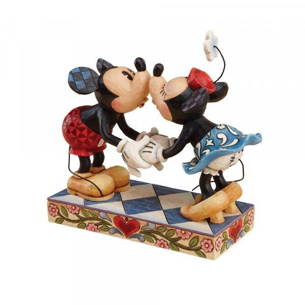 Smooch For My Sweetie - Mickey & Minnie Figurine (Disney Traditions by Jim Shore) - Gallery Gifts Online 